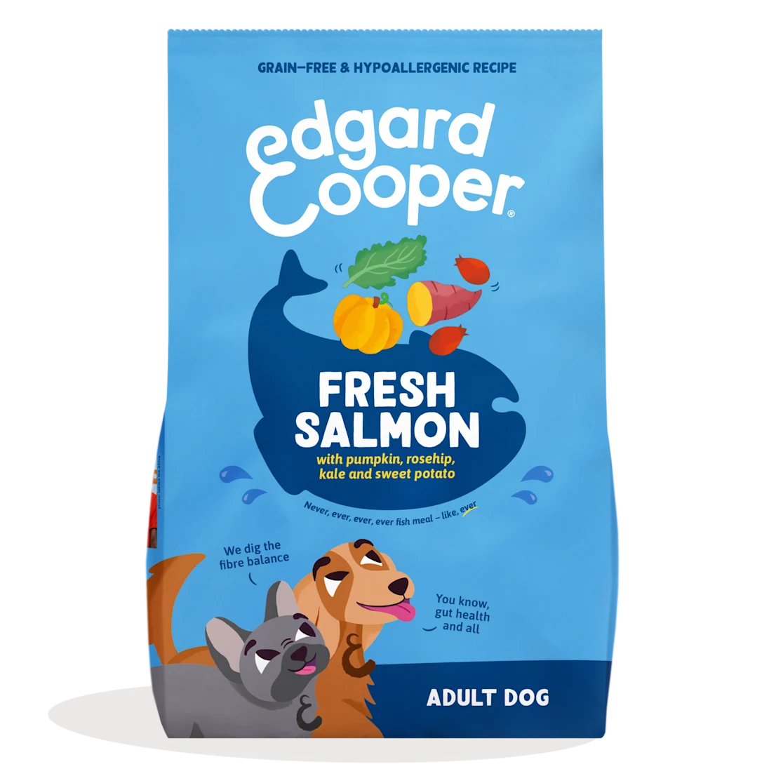 Pienso Edgard & Cooper - Salmón Noruego - Alimento Hipoalergénico Perros Adultos