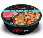 Alpha Spirit Wet Dog Food - Real Fish Stew for Adult Dogs