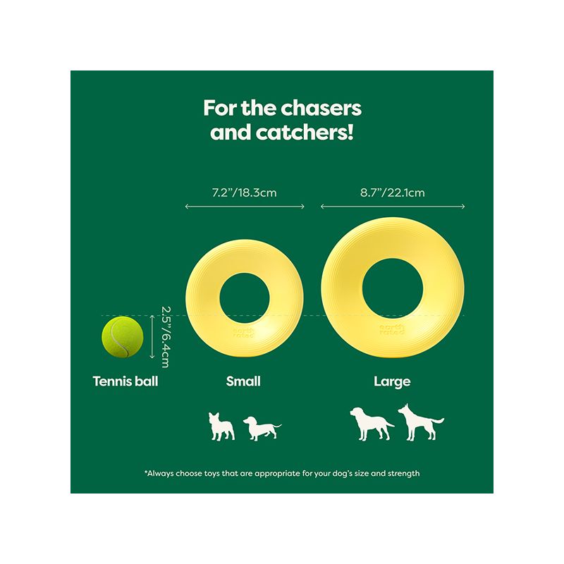 Earth Rated – Fly – Natural Rubber Dog Toy