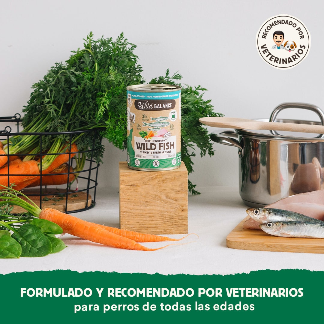 Wild Balance Wet Dog Food - Fish & Turkey Recipe - Adult