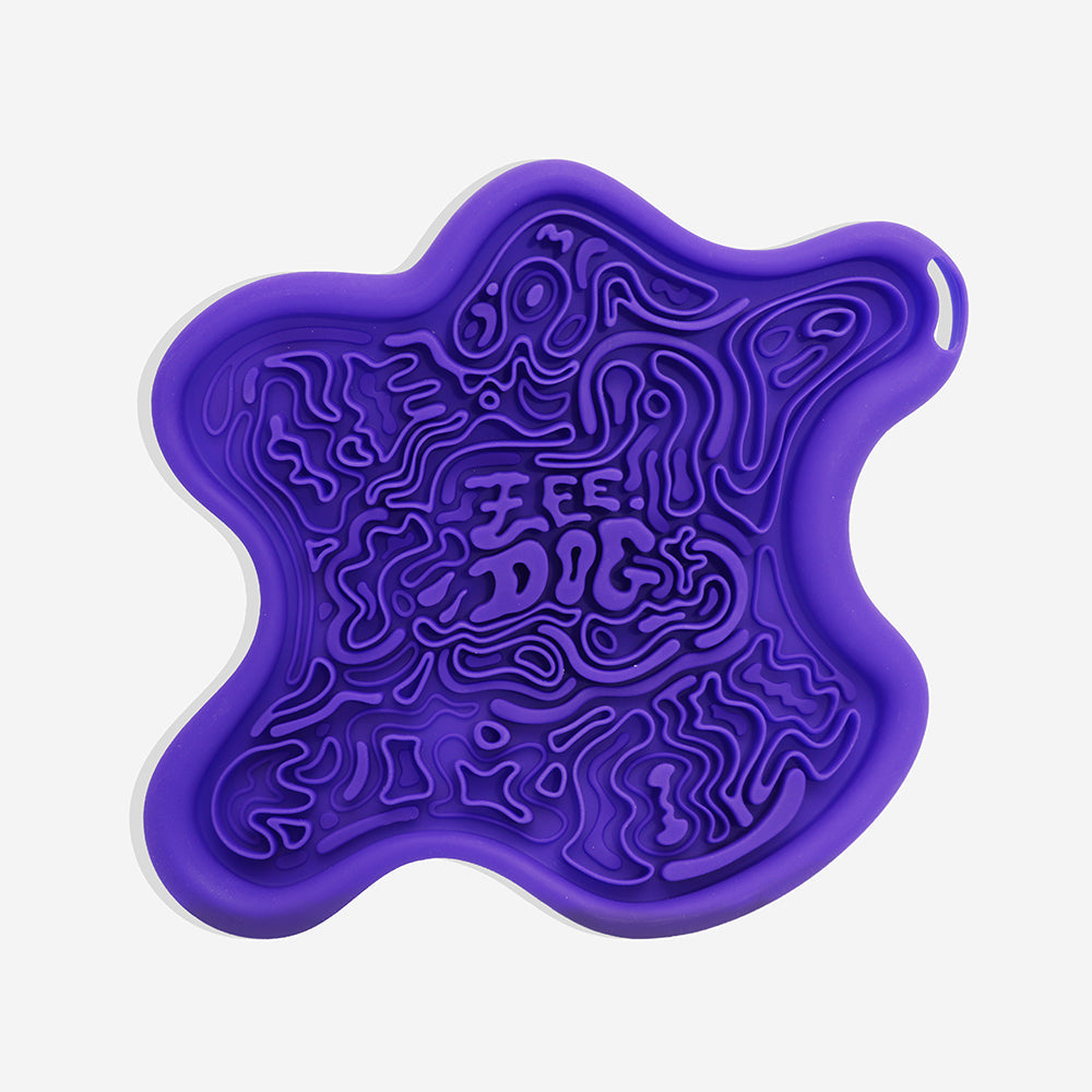 Zee.Dog – Lik Mat Violet – Calming and Food-Safe