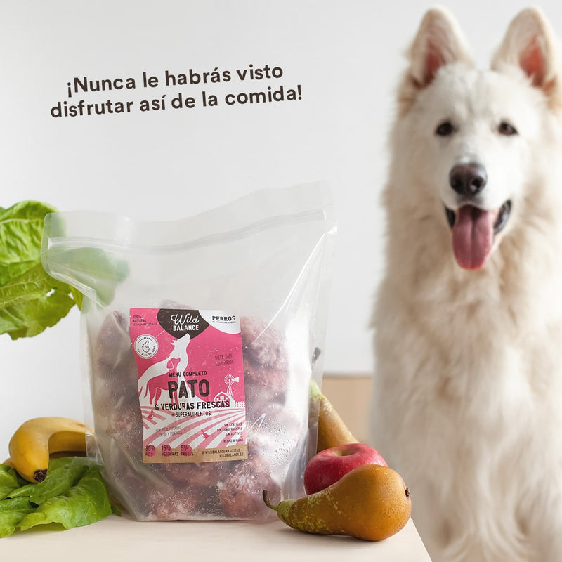 Wild Balance BARF Raw Dog Food - Duck Single‑Protein - All Ages (Frozen)