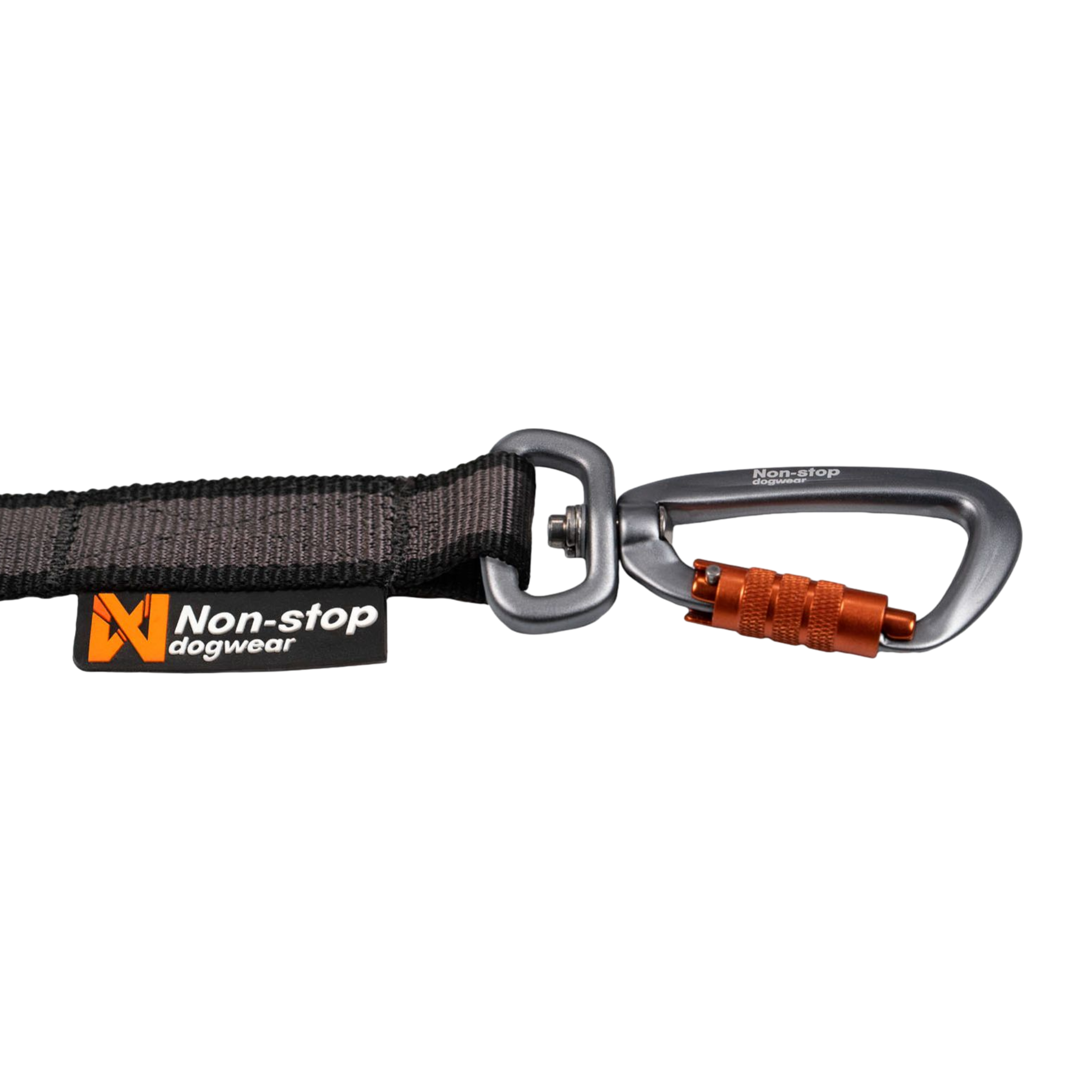 Non-stop dogwear Touring Bungee Adjustable Leash - Negro
