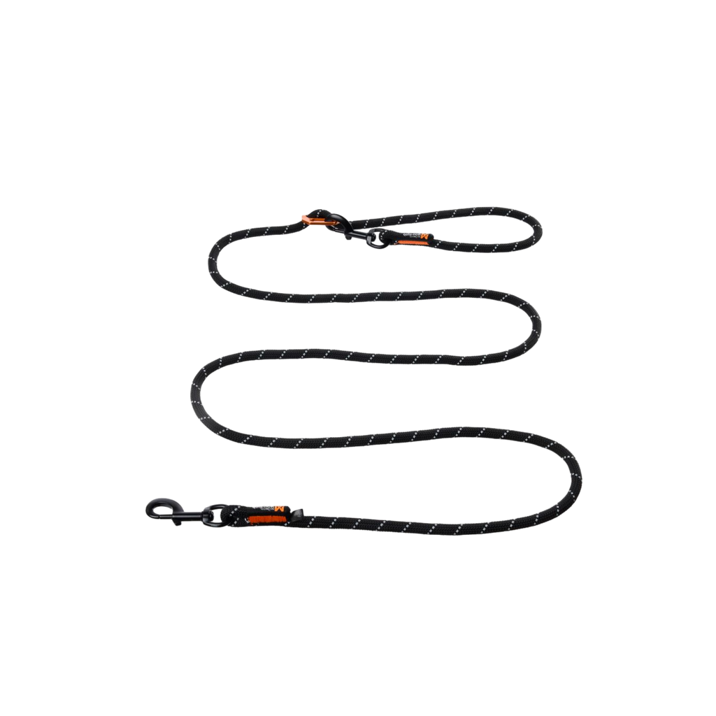 Non-stop dogwear Rock Adjustable Leash - Negro - Resistente y Versátil