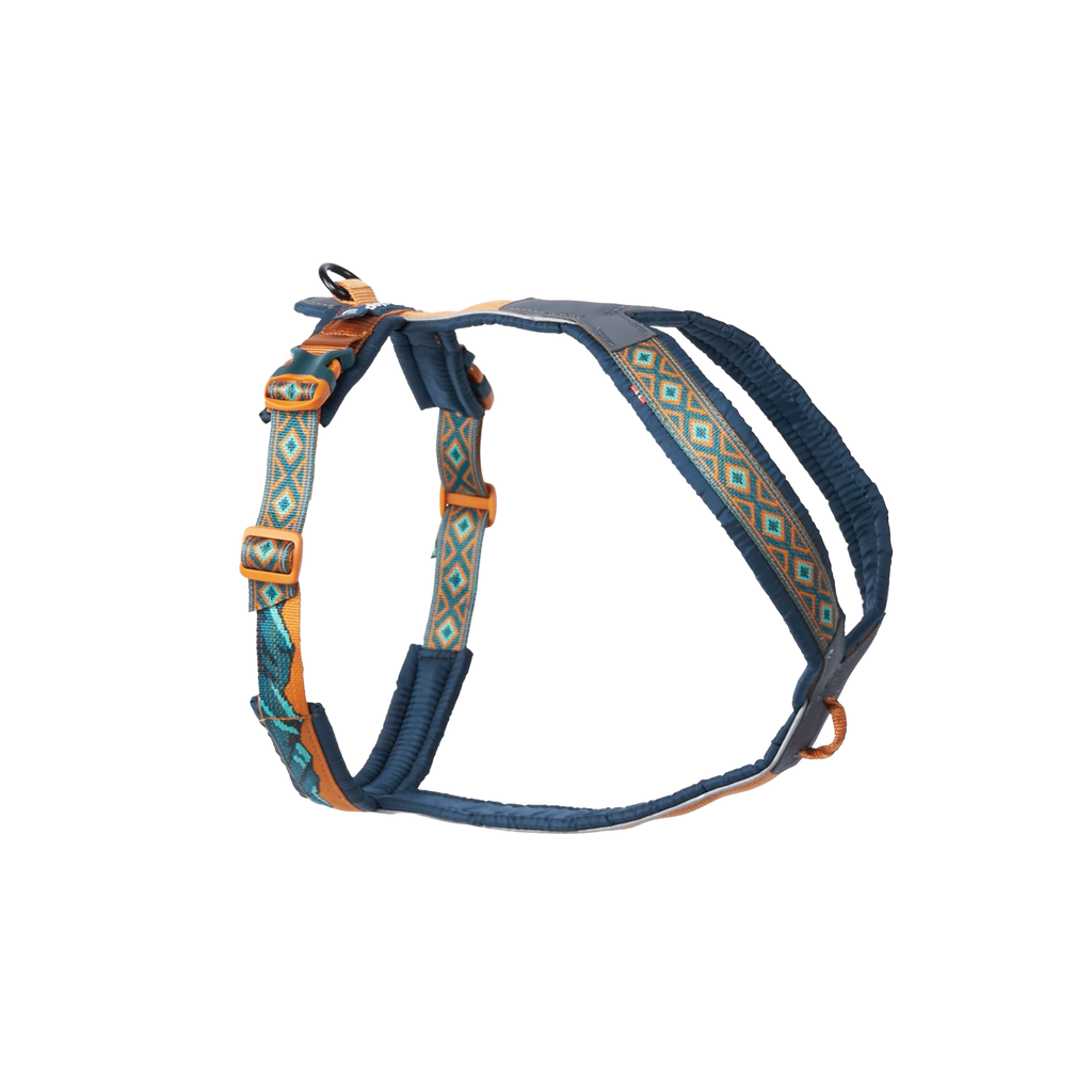 Non-stop dogwear Line Harness 5.0 - Teal/Oak - Resilient & Versatile