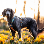 Non-stop dogwear Line Harness 5.0 - Teal/Oak - Resilient & Versatile