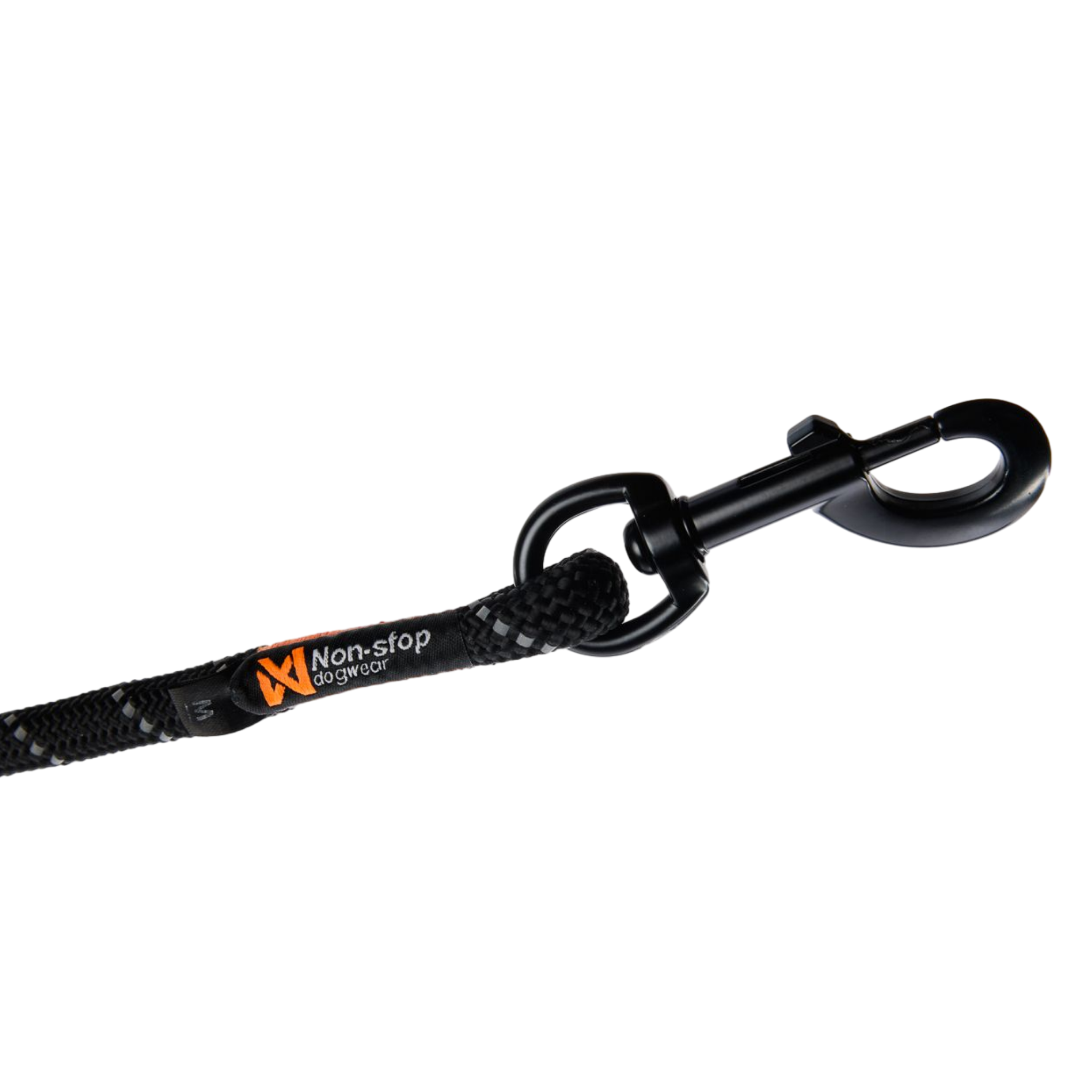 Non-stop dogwear Rock Adjustable Leash - Negro - Resistente y Versátil