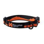 Non-stop dogwear Trail Quest Dog Collar - Negro/Naranja
