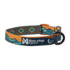 Non-stop dogwear Trail Quest Dog Collar - Teal/Oak