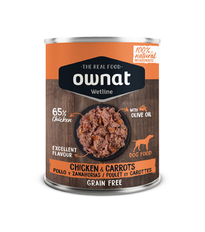Chicken With Carrots Dog 395G