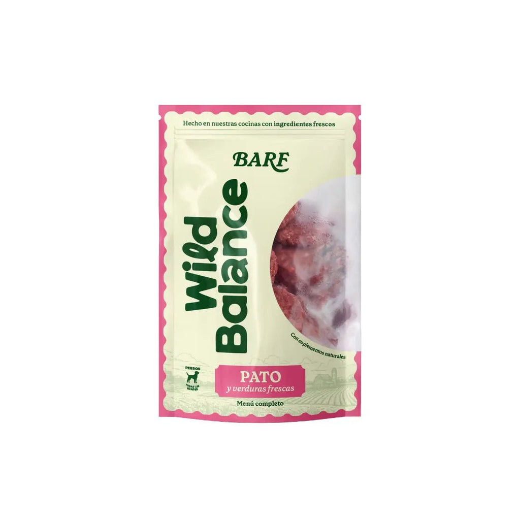 Wild Balance Comida BARF para Perros - Pato (Monoproteico)