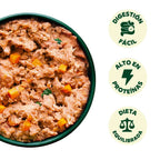 Wild Balance Comida Para Perros Congelada Cocinada Levemente - Pollo & Verduras - Adultos