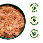 Wild Balance Comida Cocinada Para Perros Congelada - Receta De Salmón