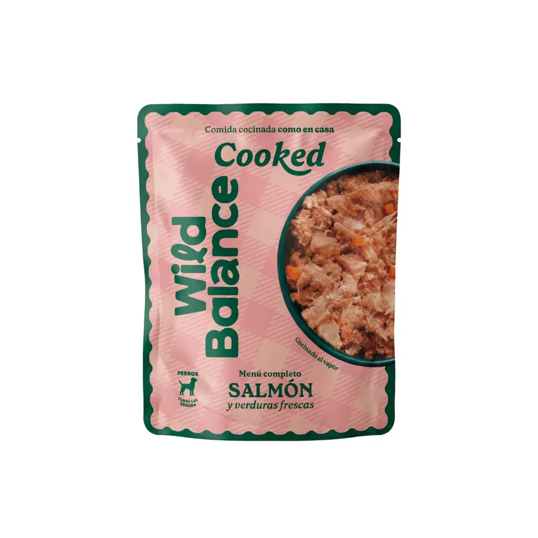 Wild Balance Comida Cocinada Para Perros Congelada - Receta De Salmón