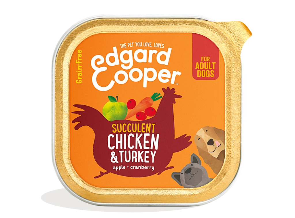 Edgard & Cooper Wet Dog Food - Chicken & Turkey - Grain‑Free Adult