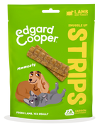 Edgard & Cooper Dog Treats – Lamb & Turkey Strips – Grain‑Free