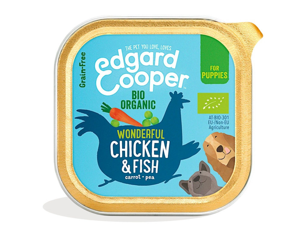 Pollo y pescado ecológicos