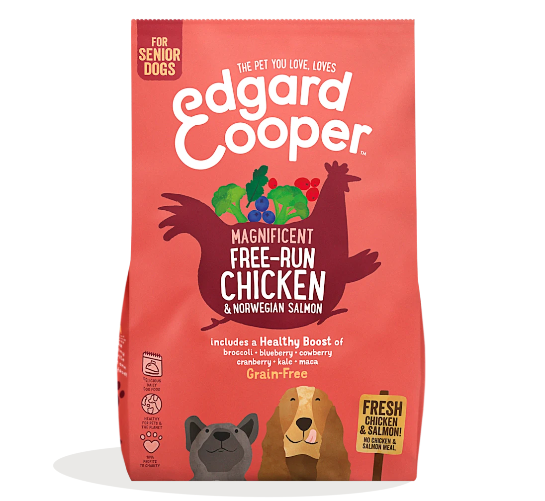 Edgard & Cooper Kibble - Chicken & Salmon - Senior Grain‑Free