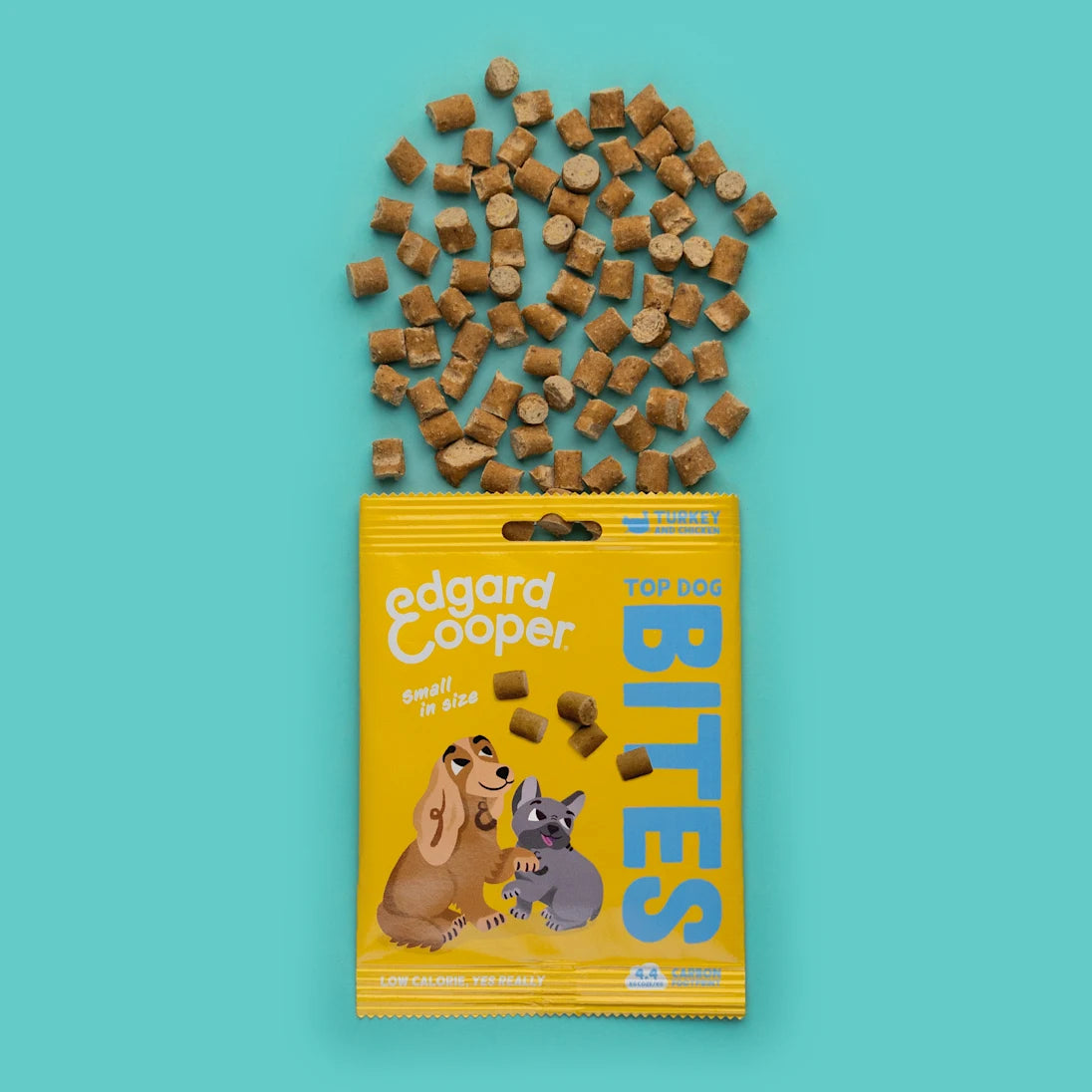 Edgard & Cooper Dog Treats – Turkey and Chicken Soft Bites – Grain‑Free