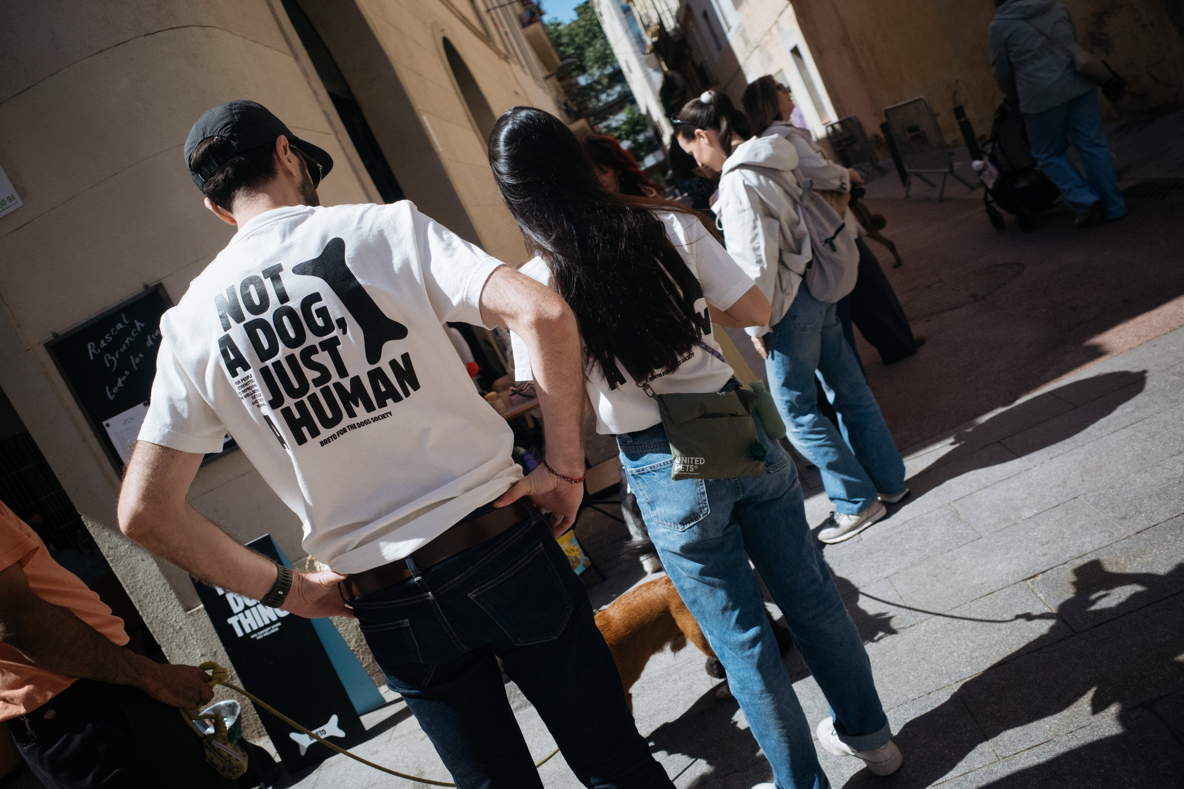 Breto - Not a Dog, Just a Human - T-Shirt