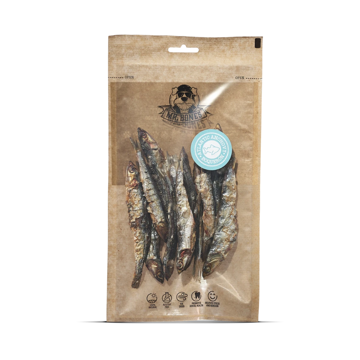 Mr.Bones Natural Dog Chews – Atlantic Anchovy – Grain‑Free
