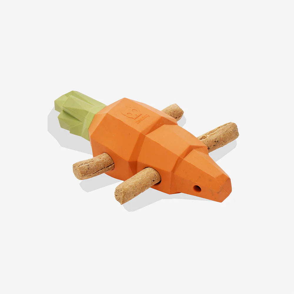Zee.Dog – Carrot – Interactive Treat-Dispensing Dog Toy