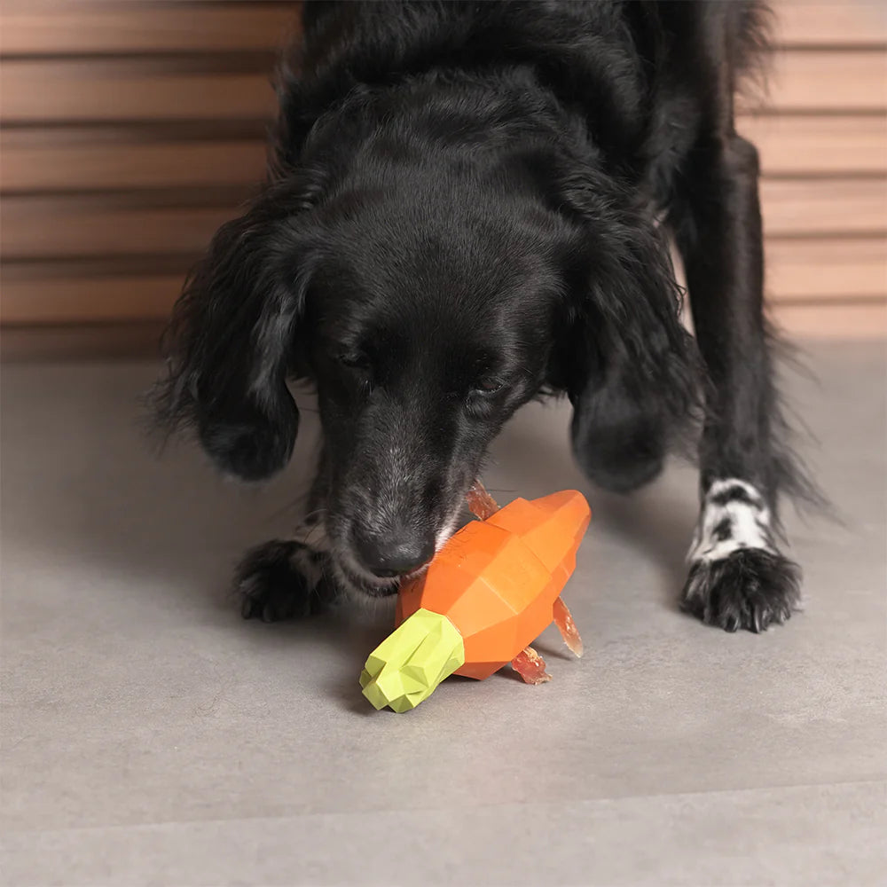 Zee.Dog – Carrot – Interactive Treat-Dispensing Dog Toy