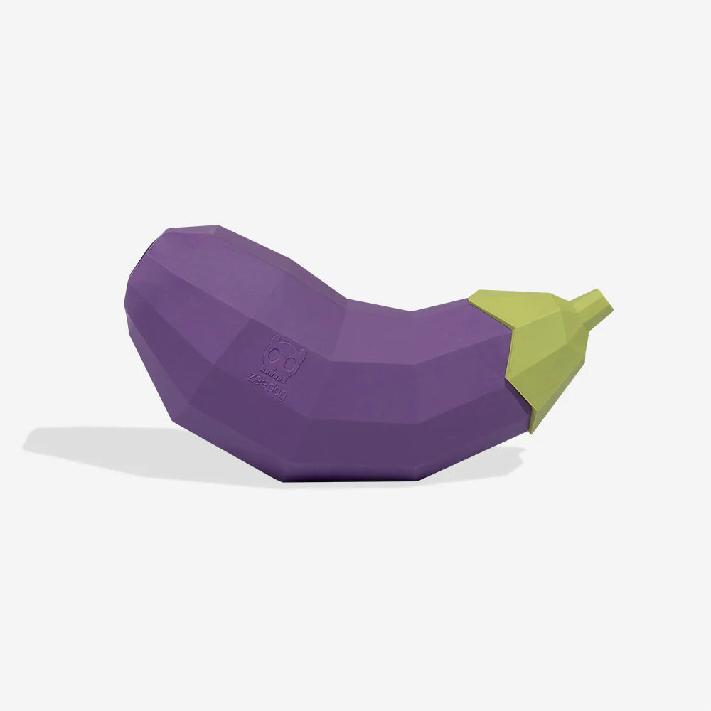 Zee.Dog – Eggplant – Interactive Treat-Dispensing Dog Toy