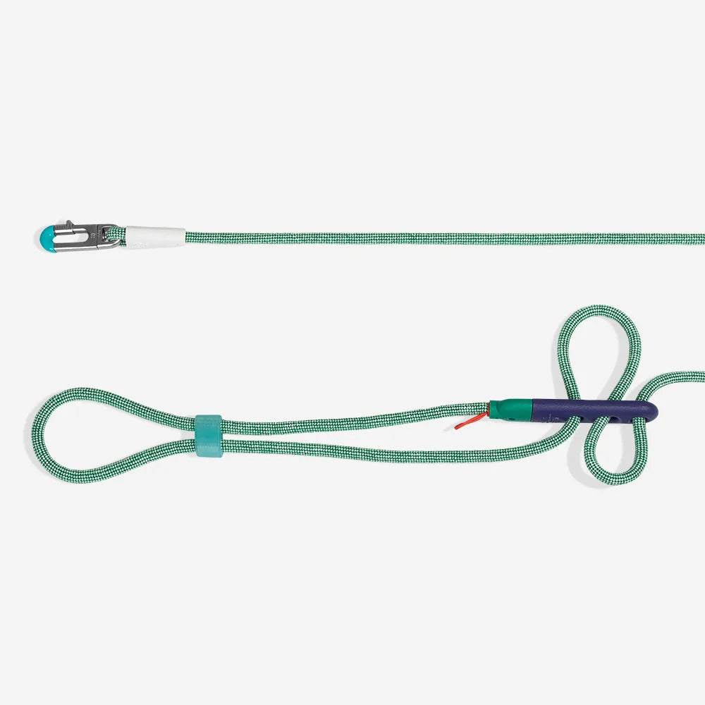Zee.Dog – Velvet Vibes Green – Hands-Free Leash