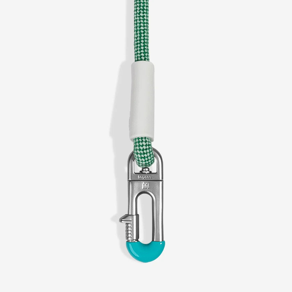 Zee.Dog – Velvet Vibes Green – Hands-Free Leash
