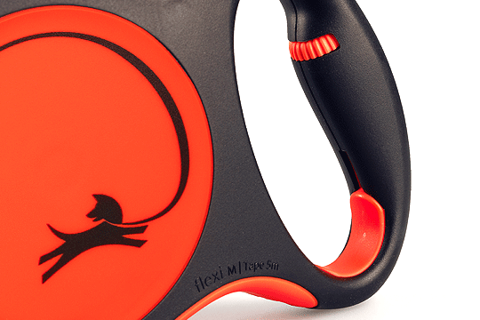 Flexi – Xtreme Tape Leash M Orange – Bite Resistant