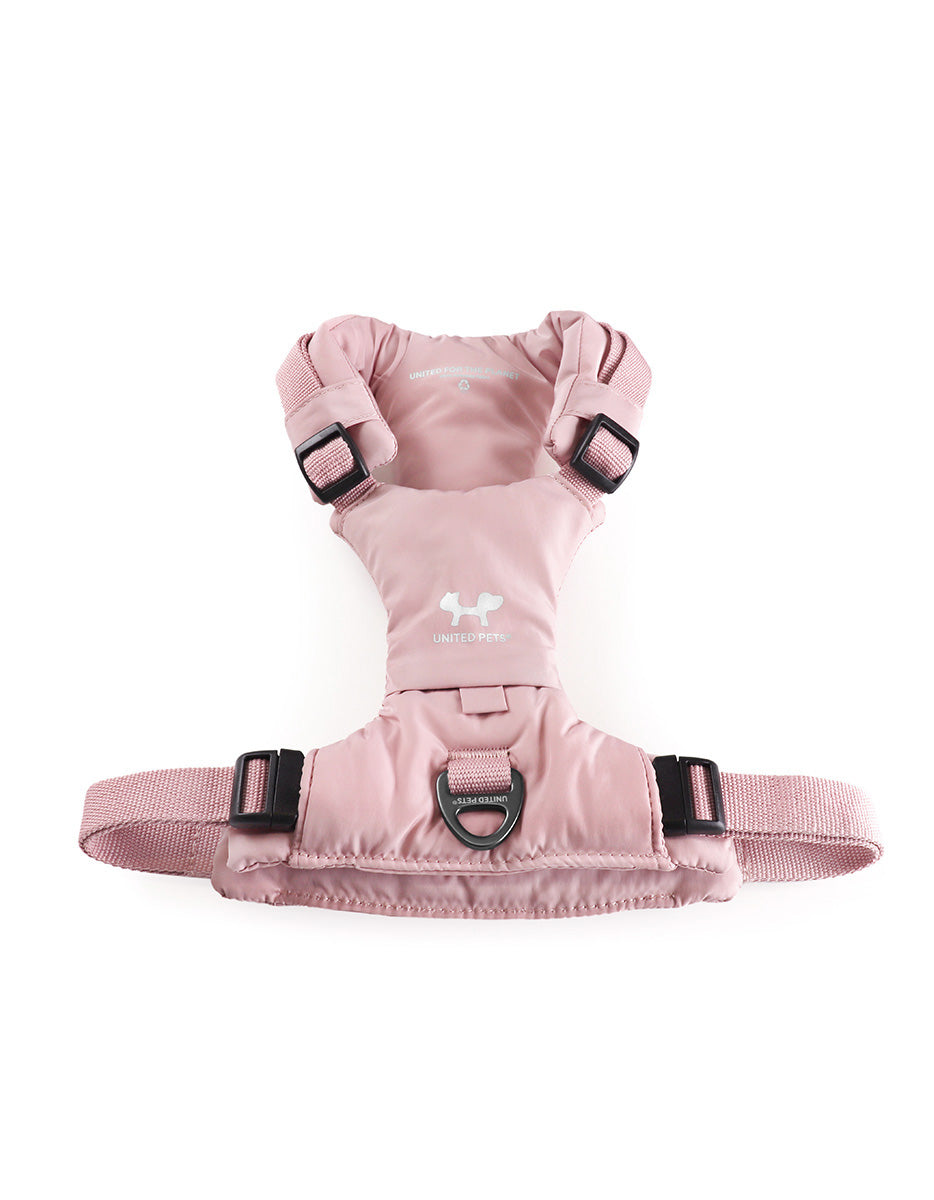 United Pets – Citylife H-Harness Pink – Padded Comfort