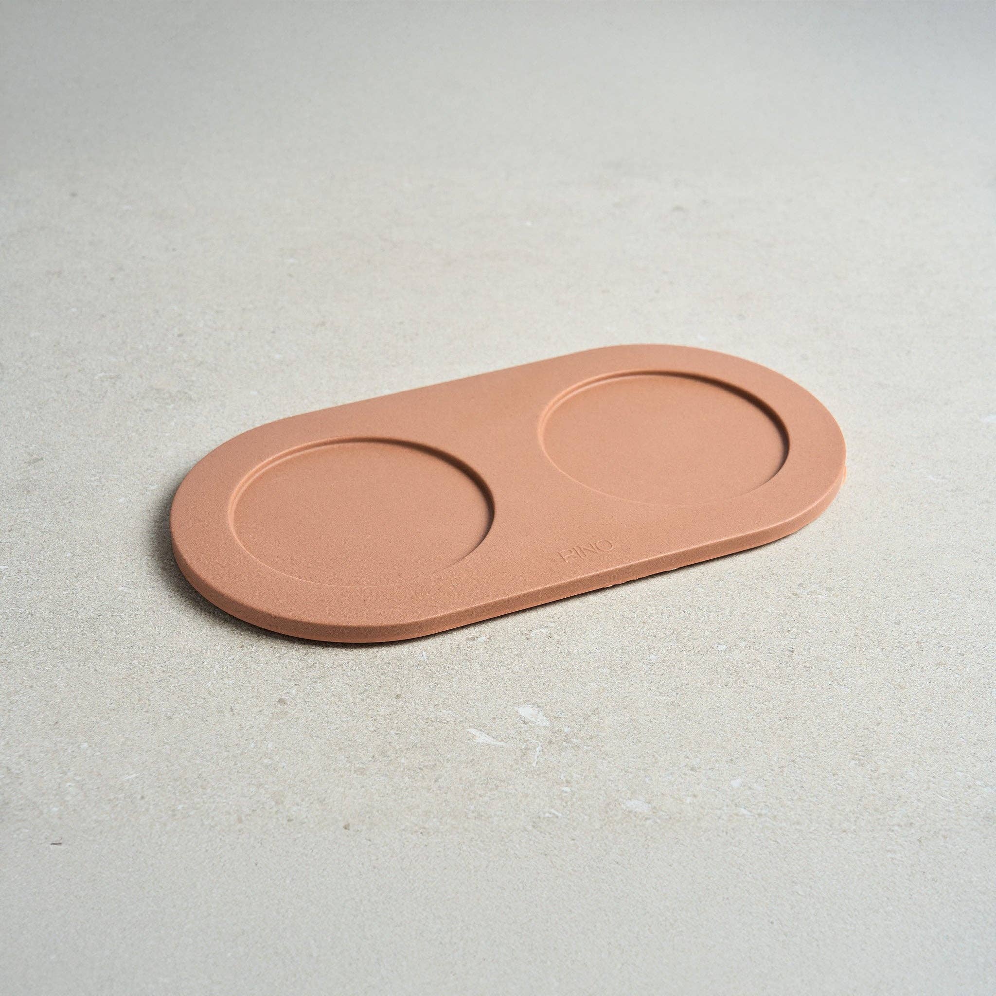 Pino – Sandstone Tray – Ultra-durable Anti-Splash Tray