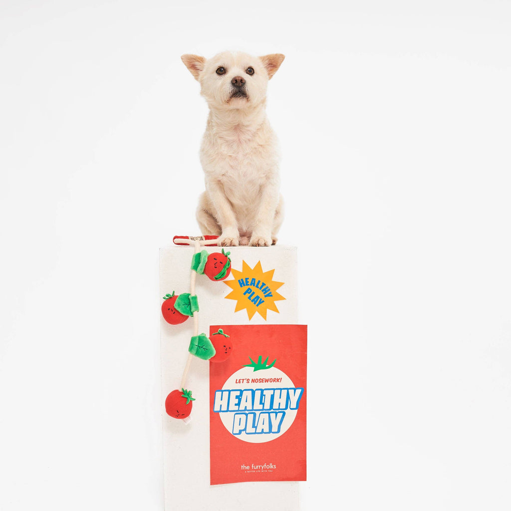 The Furryfolks – Tomate Cherry – Jugete Interactivo Tira y Afloja