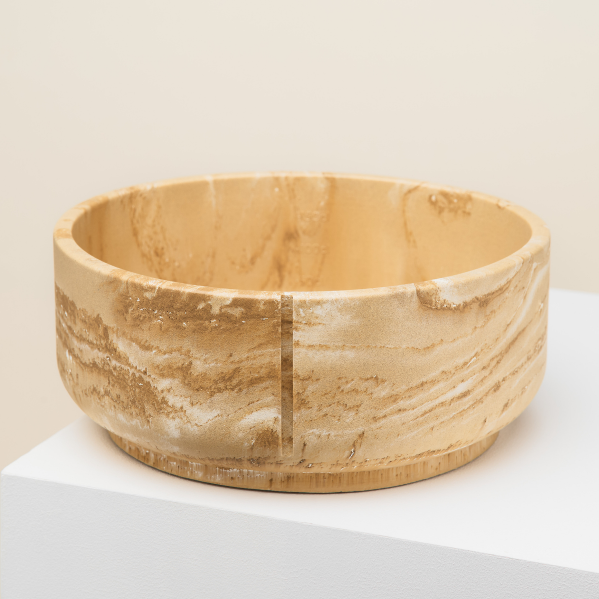 Pino – Classic Bowl – Non-Slip Sandstone & Hypoallergenic