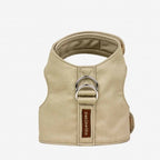 Caninetto Arnés Vichy Beige - Nylon con Cierres de Velcro