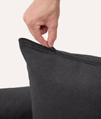 CAFIDE – Anthracite Black – Recycled Foam Fill Dog Bed