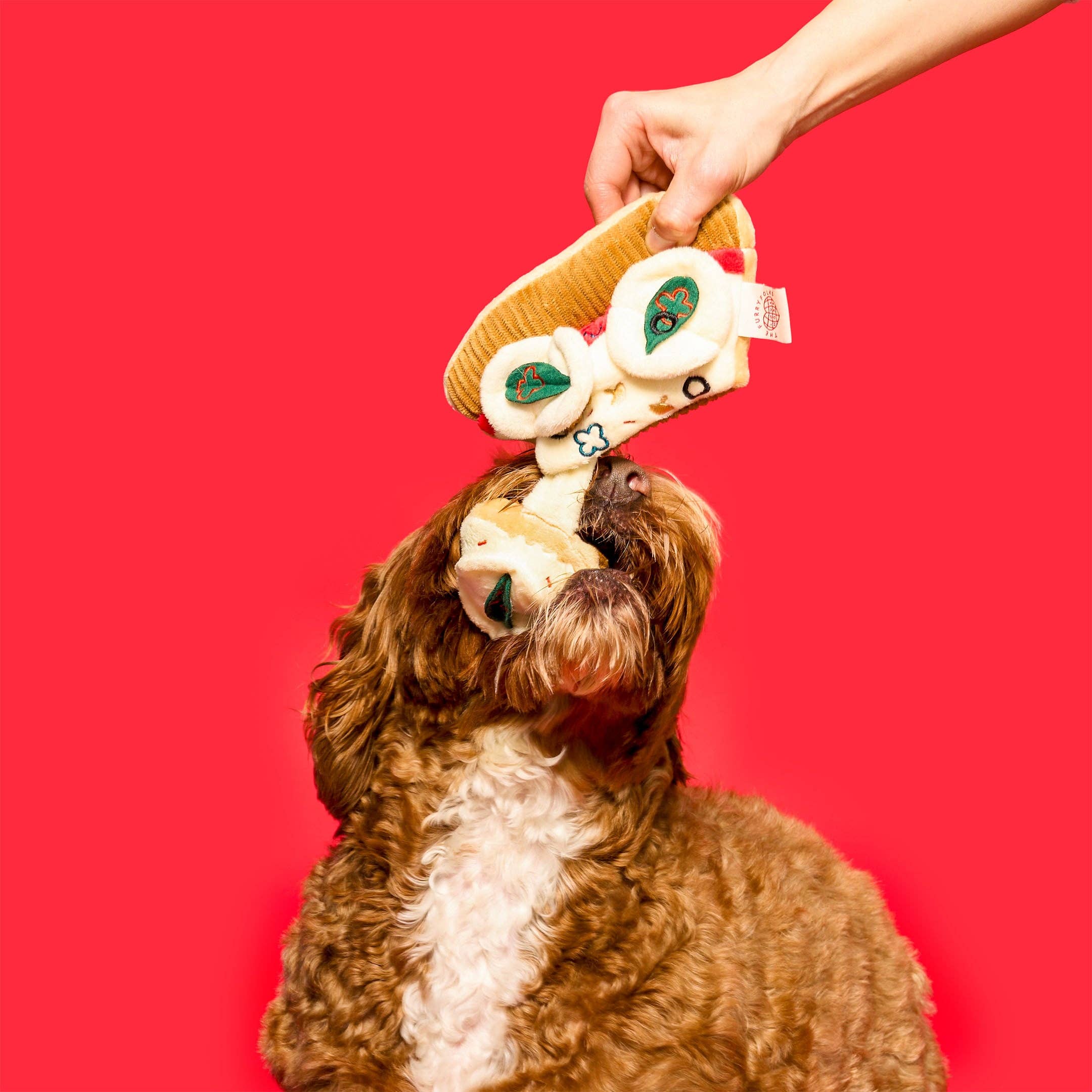 The Furryfolks – Pizza – Dog Interactive Nosework Toy