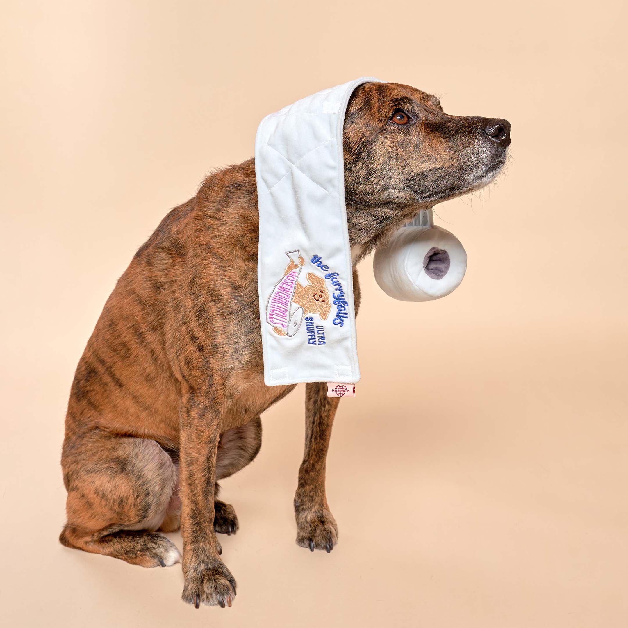The Furryfolks – Toilet Paper – Dog Interactive Nosework Toy