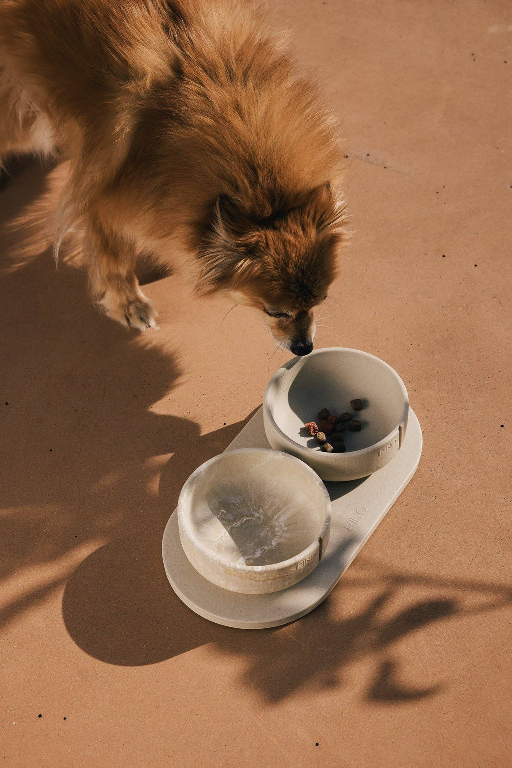 Pino – Classic Dog Bowl – Ultra-durable Sandstone & Hypoallergenic
