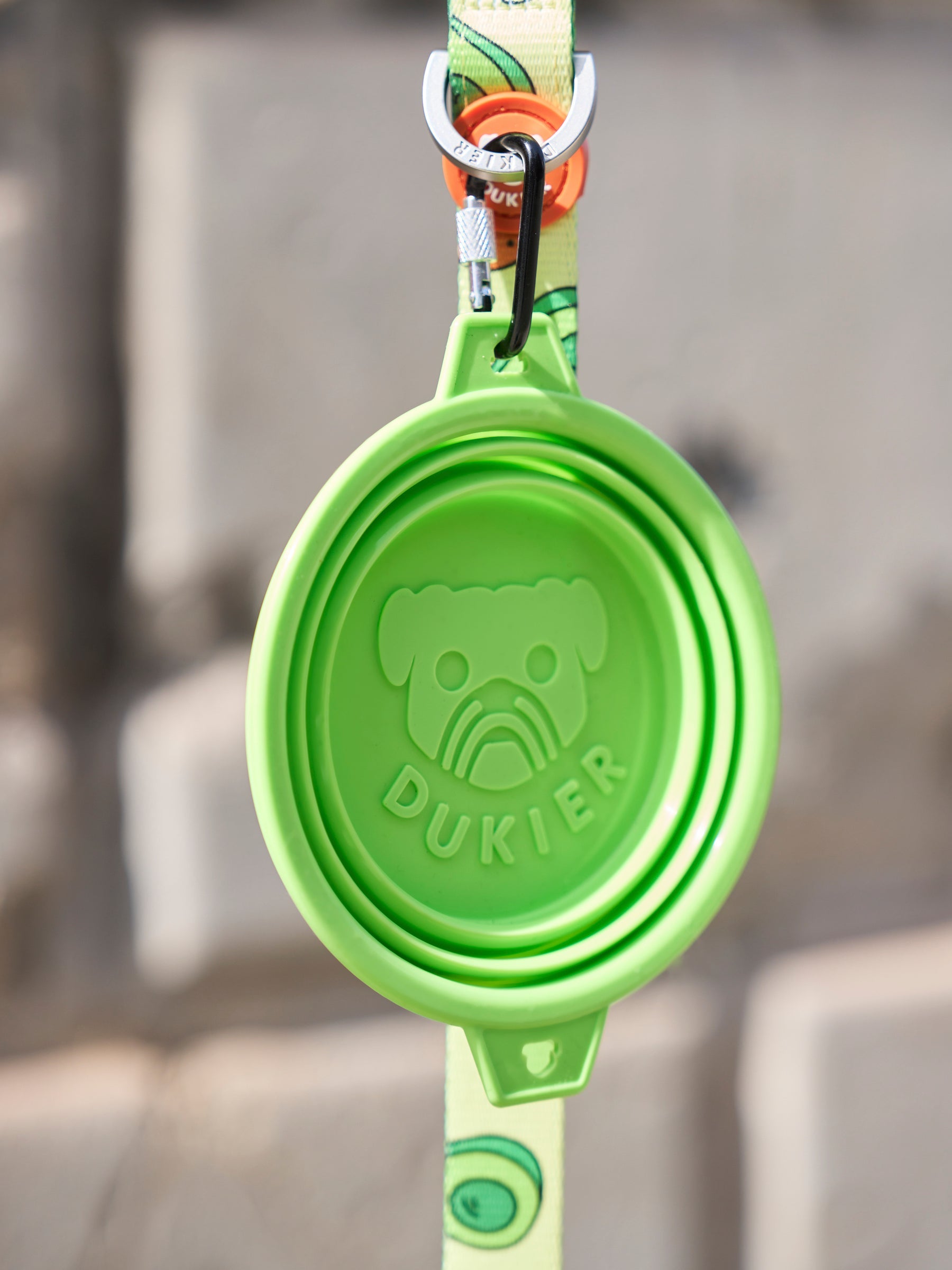 Dukier – Foldable Water Bowl Green – 350 ml