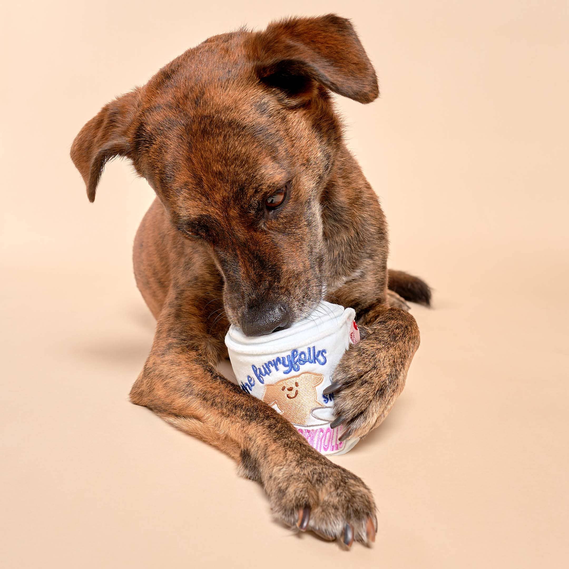 The Furryfolks – Toilet Paper – Dog Interactive Nosework Toy