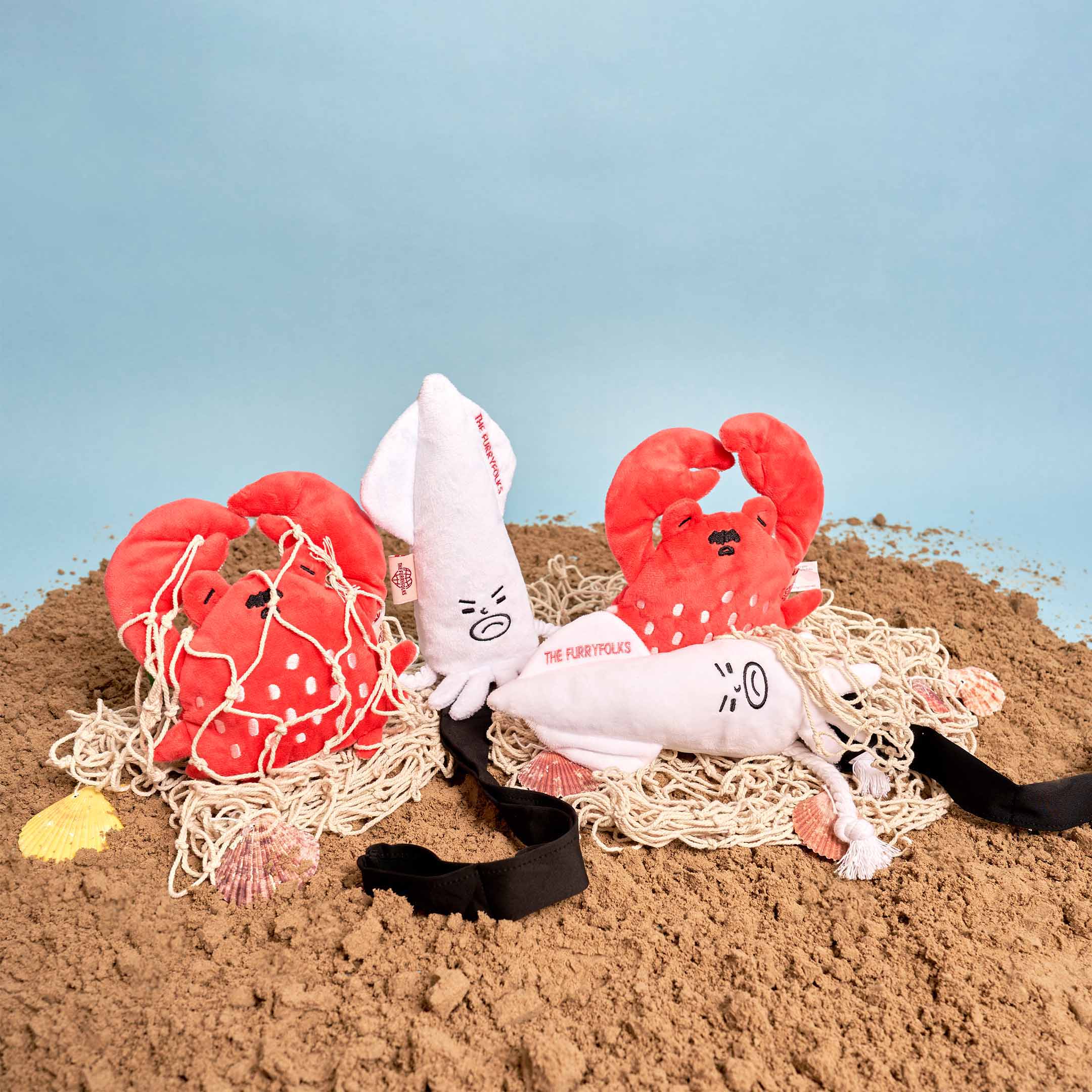 The Furryfolks – Crab – Dog Interactive Nosework Toy
