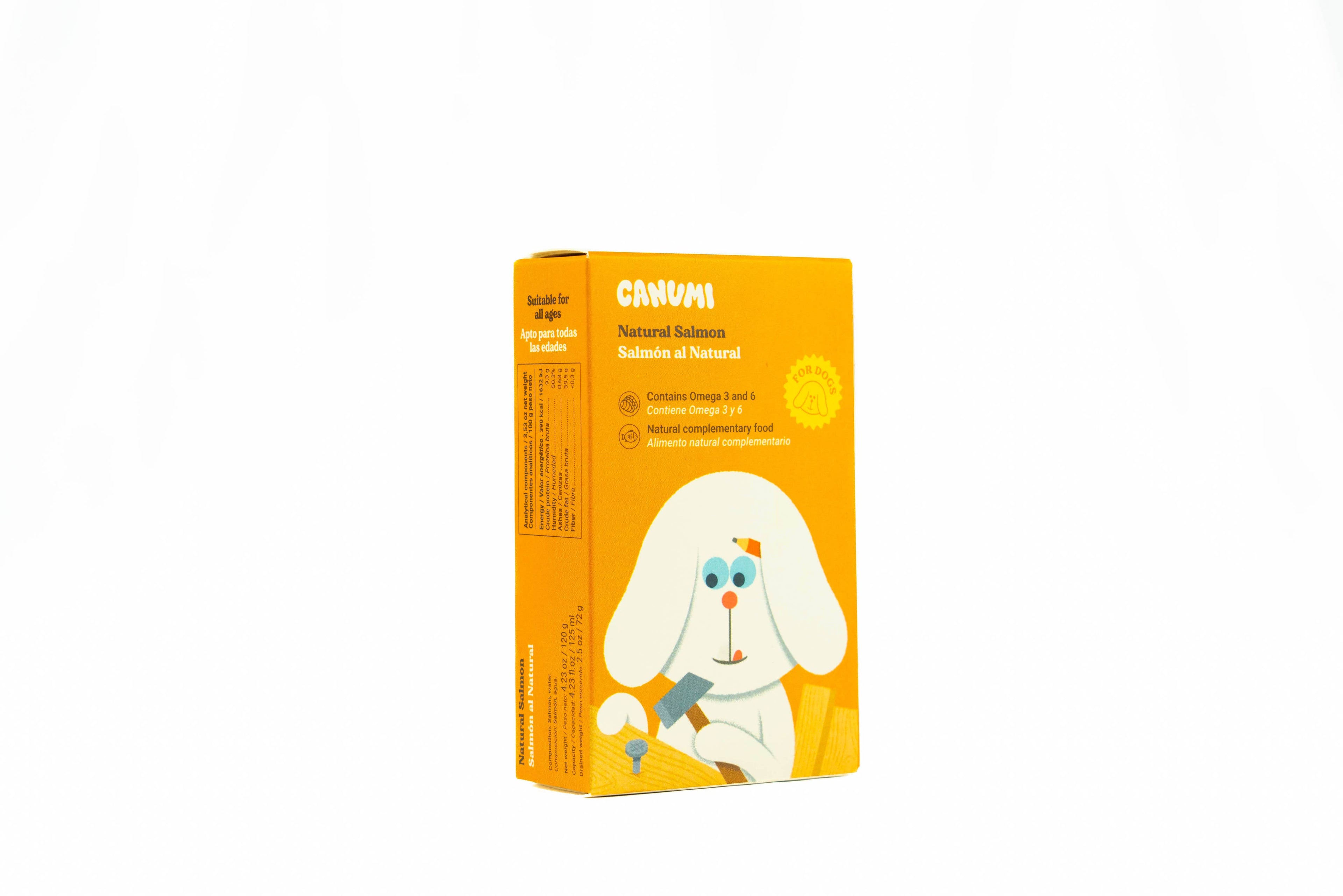 Canumi Wet Dog Food - Natural Salmon - Adult Dogs