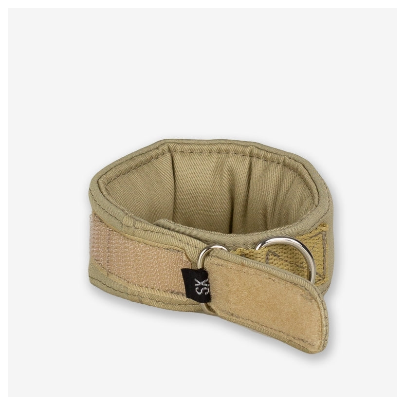 Caninetto Collar Acolchado Biege para Galgos