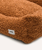 Cafide – Snozy Mustard Sheep – Recycled Foam Fill Dog Bed