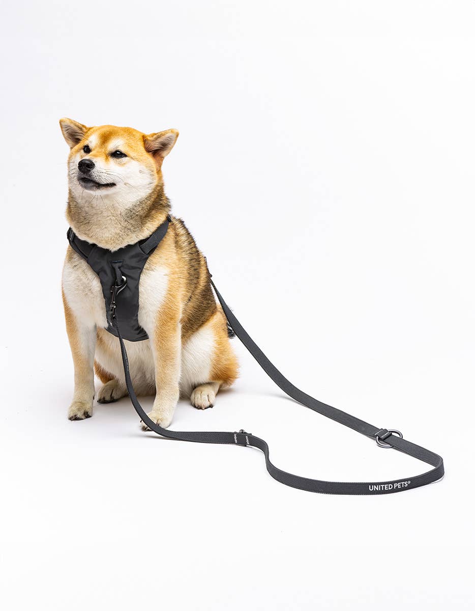 United Pets – Citylife H-Harness Anthracite Grey – Padded Comfort