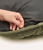 CAFIDE - Cama con Capucha de Pana Verde, Maso