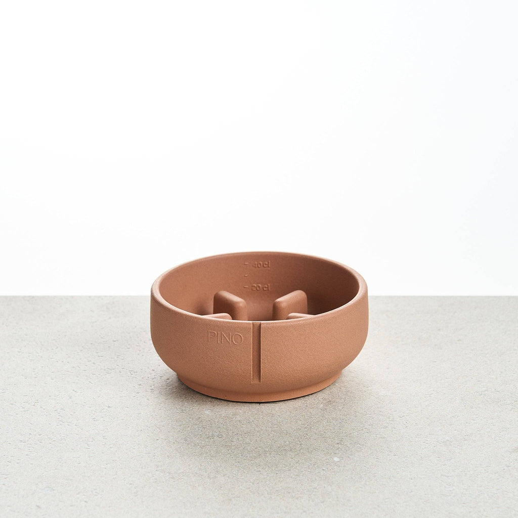 Pino – Slow Feeder Bowl – Ultra-durable Sandstone & Hypoallergenic