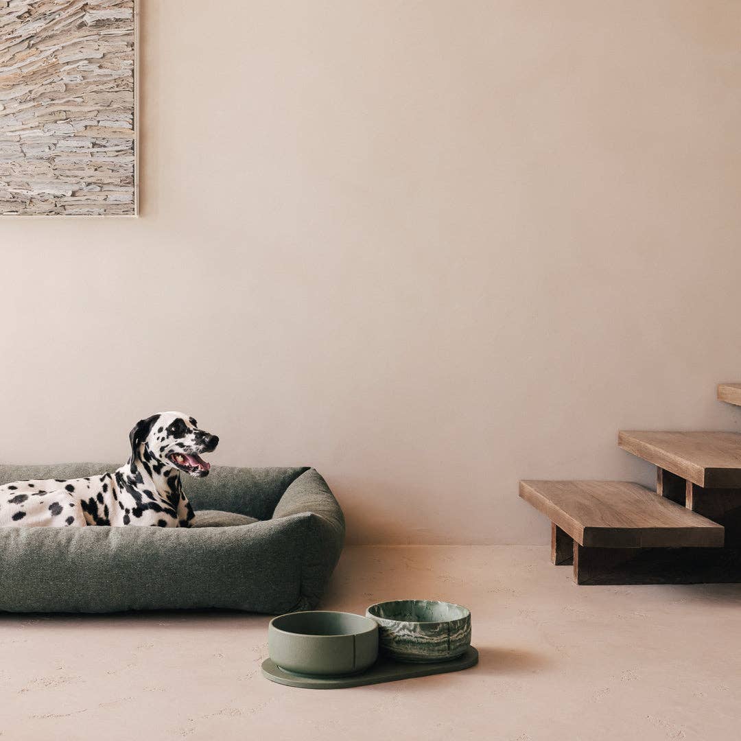 Pino – Classic Dog Bowl – Ultra-durable Sandstone & Hypoallergenic